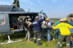 Senderista fue rescatado tras caer a un precipicio en zona montañosa de Carmen de Apicalá
