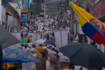 Marcha de la oposición en Ocaña 